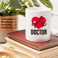 thumbnail image 3 of Funny Doctor Gift Coffee Mug, Doctor Appreciation Thank You Gift Christmas Birthday Retirement Gift for Dr Cardiologist Medical Student Graduation Gift, 11oz, 3 of 5