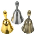 thumbnail image 1 of IFANLANDOR 3Pcs Handheld Bell Hand Bell Bronze Finish Training Pets for Holiday Party, 1 of 5