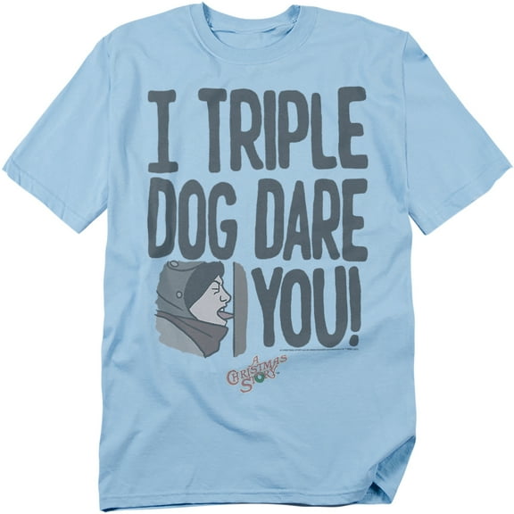 A Christmas Story T-Shirt Triple Dog Dare Frozen Tongue Unisex Graphic Tee for Men & Women