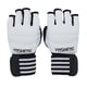 thumbnail image 4 of Guantes de kickboxing, guantes de entrenamiento de medio dedo, guantes de saco para artes marciales, guantes de MMA Blanco, 4 of 9