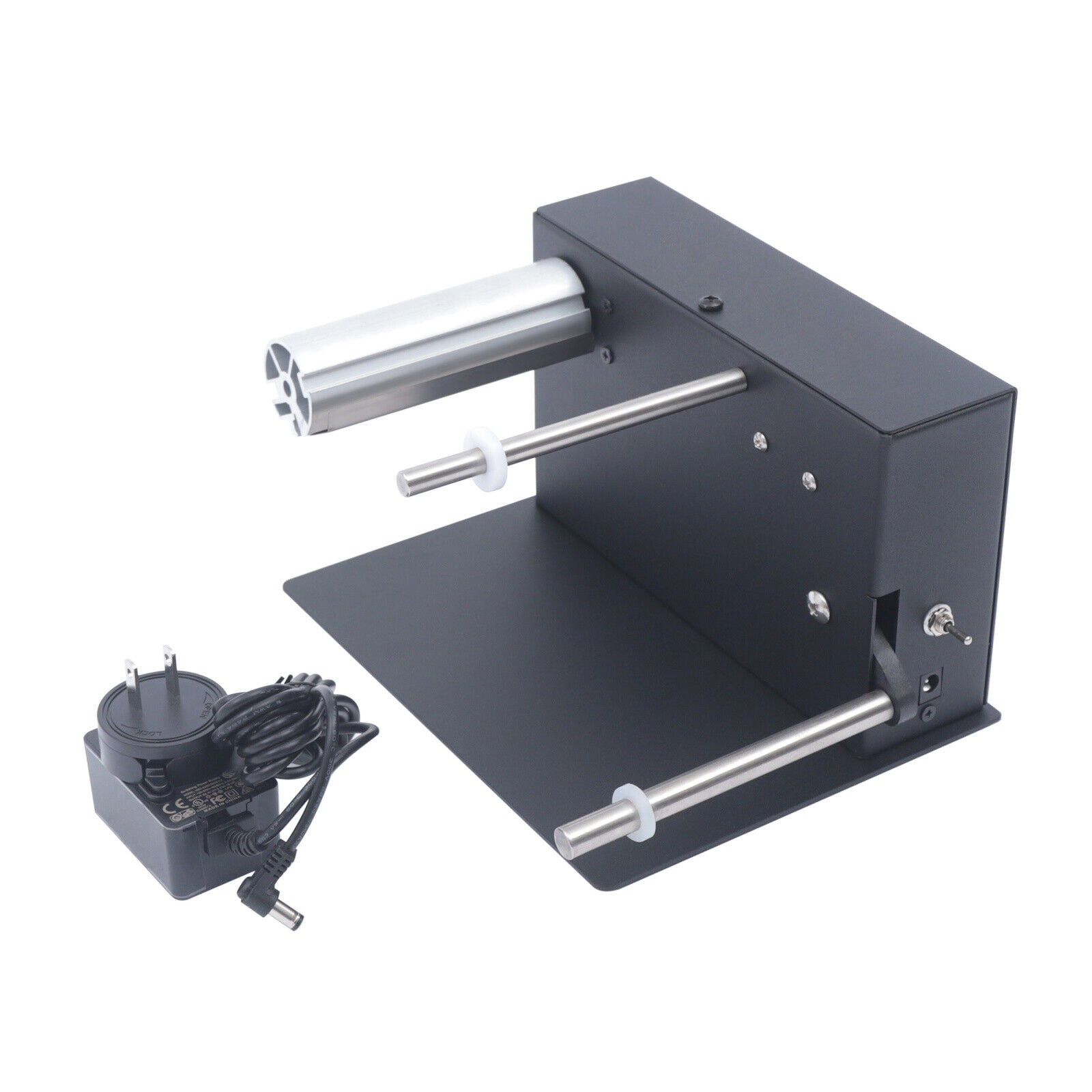 Automatic Label Rewinder Rewinding Machine Two-Way Rewind Automatic Label Dispenser 180mm Label Winder Rewinder 110V