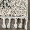 thumbnail image 3 of nuLOOM Kayla Moroccan Abstract Tassel Area Rug, 6' 7" x 9', Kayla Off-white, 3 of 5