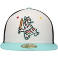 thumbnail image 2 of Men's New Era White Llamas de Hickory Copa de la Diversi-n 59FIFTY Fitted Hat, 2 of 6