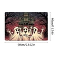 thumbnail image 3 of Zynviq 23.6" X 15.7" Area Rugs Halloween Ghost Throw Rug Polyester Multicolor Rectangular Washable Small Rug for Living Room, 3 of 6