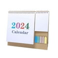 New 2025 Calendars Clearance 2024 English Desktop Calendar, Schedule 2025 Calendar Arty A7 Pop
