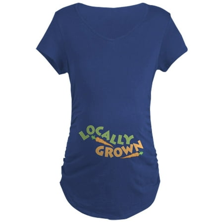 

CafePress - Locally Grown Maternity Dark T Shirt - Maternity Dark T-Shirt