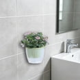 thumbnail image 4 of Maceta Hidropónica de Pared para Decoración de Interiores: Maceta de Plástico con Autorriego, Drenaje y Ventilación para Pared, Valla U Oficina., 4 of 6
