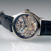 Bauer Mechanical Skeleton Clear Blue