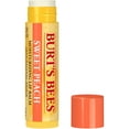 thumbnail image 4 of (3 pack) Burt's Bees Sweet Peach Lip Balm, Natural Origin Lip Care, 1 Tube, 0.15 oz., 4 of 15