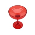 thumbnail image 5 of Just Feed Me by Jessie James Decker 4-Piece 13oz Coupe Glass, Red, 5 of 9