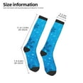 thumbnail image 2 of Sigee Winter With Snowflakes for Socks for Men Women Socks Stocking Compression Socks, 2 of 6