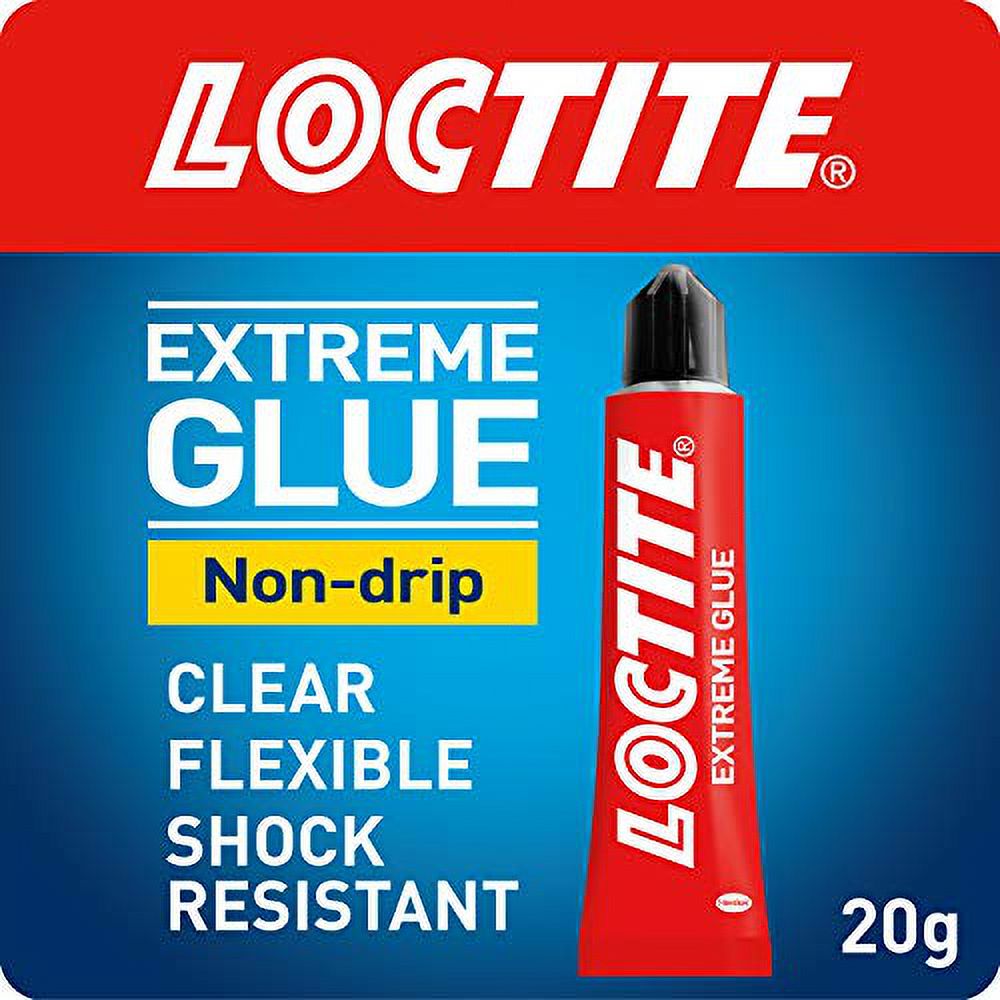Loctite 2506271 Extreme Gel 20g All Purpose Glue, Transparent, 20 Grams Single