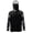 Camo Black, variant on Men's Fishing Rash Guard, Sun Protection Long Sleeve Fishing Shirt Pullover with Mesh Face Mask Sun Protective Shirt Summer Outfits for Outdoor, L, Shark Black