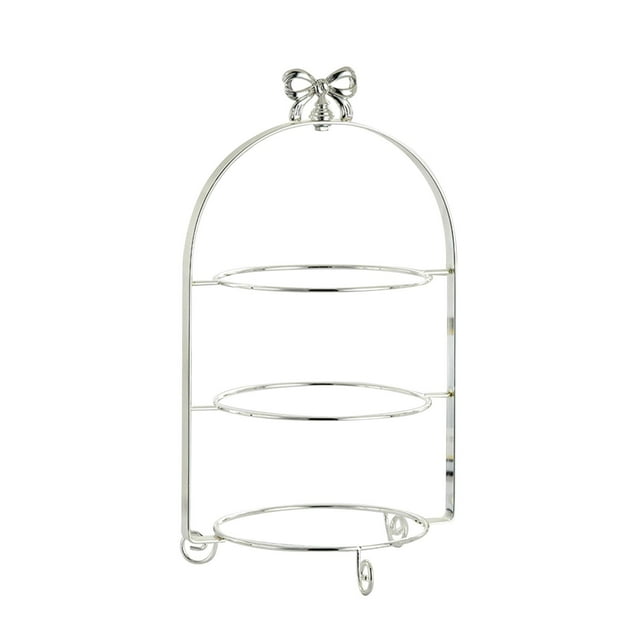 GUOOL Cake Stand Rack Party Serving Tray Cupcake Holder for Event Party Food Table Dis three tier