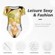 thumbnail image 4 of Balery Sunflower Gnomes 3 Body de cuello redondo de manga corta para mujer Tops de manga corta Tops básicos-XX-Large, 4 of 7