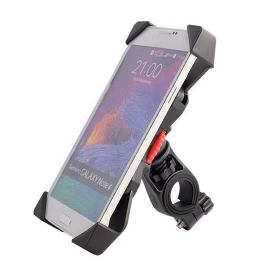 FRCOLOR Durable Bike Phone Holder with Solid Hook for Handlebars Universal Mount Compatible with Phones 4