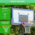 thumbnail image 5 of GoSports Universal Regulation 18" Steel Basketball Rim-Use for Replacement or Garage Mount, 5 of 7