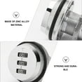 thumbnail image 2 of Minkissy Combination Lock for Mailbox Zinc Alloy Mechanical Lock 1Pcs, 2 of 7