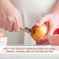 thumbnail image 4 of Apple Corer,premium Stainless Steel Remover/puller,hand-held Kitchen Tool - Great Handle - 1 Pack, 4 of 5