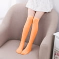 thumbnail image 2 of FAIWAD Toddler Girls Over the Knee Socks Casual Velvet Long Socks Kids Trendy Stretch Breathable Stockings, 2 of 6