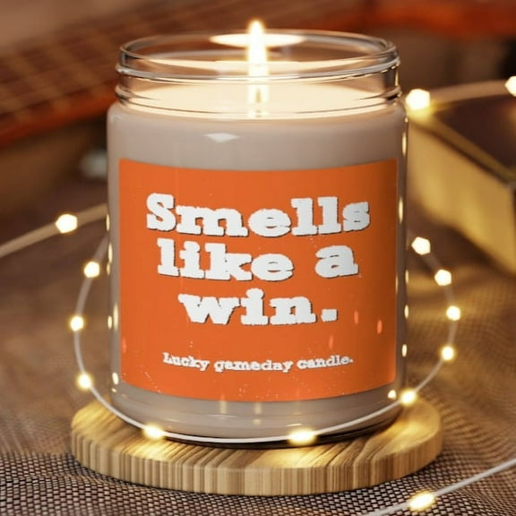 Smells Like a Netherlands Win Scented Candle, Dutch Football
