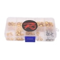 thumbnail image 2 of RC Rondelle Plate, 125 Pcs Traitement d'Oxydation Anodique RC Vis Rondelle Kit Alliage d'Aluminium pour Voiture 1/8 RC pour Voiture RC Bleu, Rouge, Or, 2 of 8