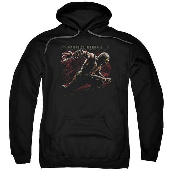 Mortal Kombat X - Scorpion Lunge - Pull-Over Hoodie - X-Large