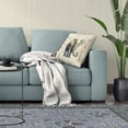 thumbnail image 6 of Elephant Lines Indoor/Outdoor Pillow in Gray 16 x 16 with removable cover, 6 of 8