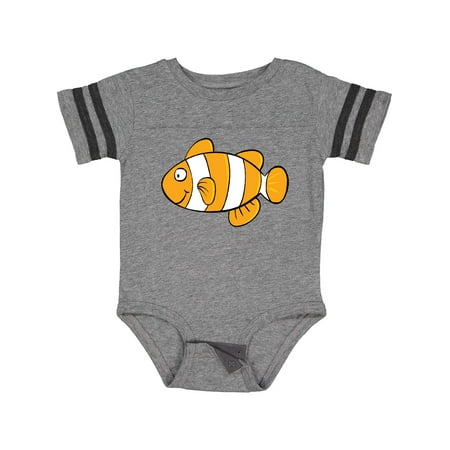 

Inktastic Clown Fish Illustration Gift Baby Boy or Baby Girl Bodysuit