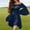 04-Navy, variant on Women's Off Shoulder Bell Long Sleeve Dress, Solid Color Ruched Waist A-Line Short Dress, Vintage Renaissance Style Casual Dress for Party Daily Wear 08-White S