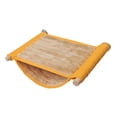 thumbnail image 4 of Casa de nido de pájaros Yuyangstore jaula de pájaros de peluche soporte de Percha hamaca colgante para pájaros Amarillo grande, 4 of 8