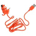 thumbnail image 5 of Funny Portable Dog Shaped Smartphone Charging Cable with Stable Data Transmission, Orange Type C Connector for Friends and Family, 5 of 5
