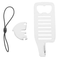 Masteelf Portable Door Lock Hotel Locks for Travelers Safety Latch Bathroom Silver