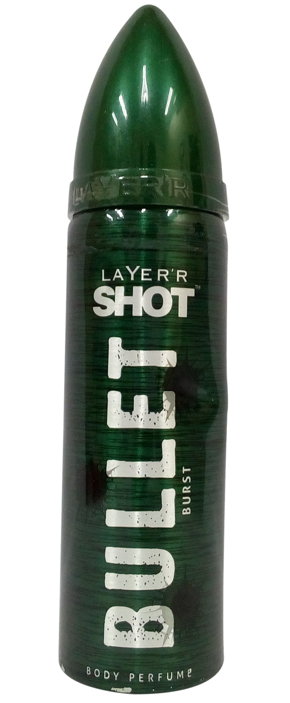 Layer'r Shot Bullet Body Perfume for Men Burst, 120ml Bottle