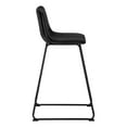 thumbnail image 2 of Monarch Specialties Office Chair, Bar Height, Standing, Computer Desk, Work, Pu Leather Look, Metal, Black, Contemporary, Modern, 2 of 9