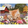 thumbnail image 2 of SUNSOUT INC - I Wuv Flowers - 300 pc Jigsaw Puzzle by Artist: Karen Burke - Finished Size 18" x 24" - MPN# 72042, 2 of 6