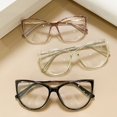 thumbnail image 2 of Gafas planas retro de tendencia, gafas protectoras para hombres y mujeres, gafas sin receta, 2 of 6