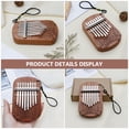 thumbnail image 3 of Kalimba Thumb Small Piano 8-Key Wooden Finger Piano Musical Instrument, 3 of 8