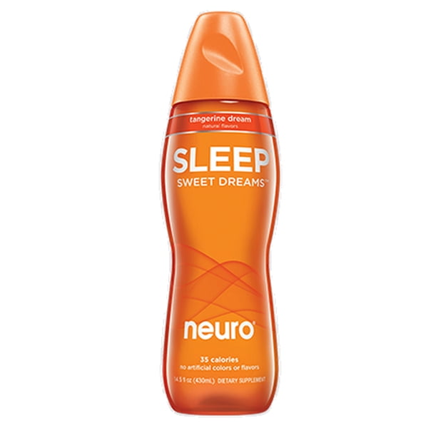 Neuro Sleep Drink Tangerine Dream 14.5 Oz Plastic Bottles Pack of 12