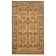 thumbnail image 1 of Unique Loom Palace Geometric Medallion Rug 3' 3 x 5' 3 Rectangle Blue/Tan, 1 of 2