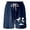 Dark Blue, variant on Shadoumai Boys Short Shorts Animal Print Elastic Waistband Cotton Jogger Shorts Comfy Holiday Beach Pants Summer Short Pants Clothing