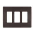 thumbnail image 1 of Pass & Seymour 218556 Rwp263Dbcc6 Brz 3G Plas Wall Plate, 1 of 10