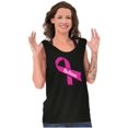 thumbnail image 5 of Breast Cancer Awareness Believe Tank Top Tee Shirt Women Brisco Brands L, 5 of 6