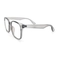 thumbnail image 6 of Classic Nerdy Oversized Horn Rim Blue Light Filter Screen Glasses [Slate], 6 of 8