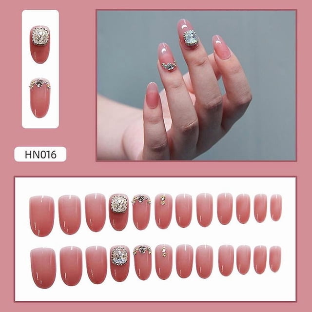 Parche de manicura Falso Nails HUOGUO Flash Wear, largo y moderno