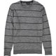 thumbnail image 1 of Alfani Mens Stripe Pullover Sweater, Negro, Grande, 1 of 1