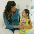 thumbnail image 5 of CoComelon Official Deluxe Interactive JJ Doll Exclusive Outfit with Sounds. Includes JJ, Shirt, Shorts, Pair of Shoes, Bowl of Peas, Spoon- Toys for Preschoolers, 5 of 6