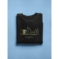 thumbnail image 3 of Atlanta Silhouette Sketch Sweatshirt Women -Image by Shutterstock, Female 5X-Large, 3 of 4