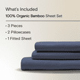100 Viscose from Organic Bamboo Sheet Set, Buttery Soft & Silky