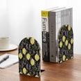 thumbnail image 5 of Picia Lavender Flowers Pattern Wood Bookends for Shelves,Non-slip Bookends, Heavy Duty Wooden Bookend Support,1 Pair, 5 of 8